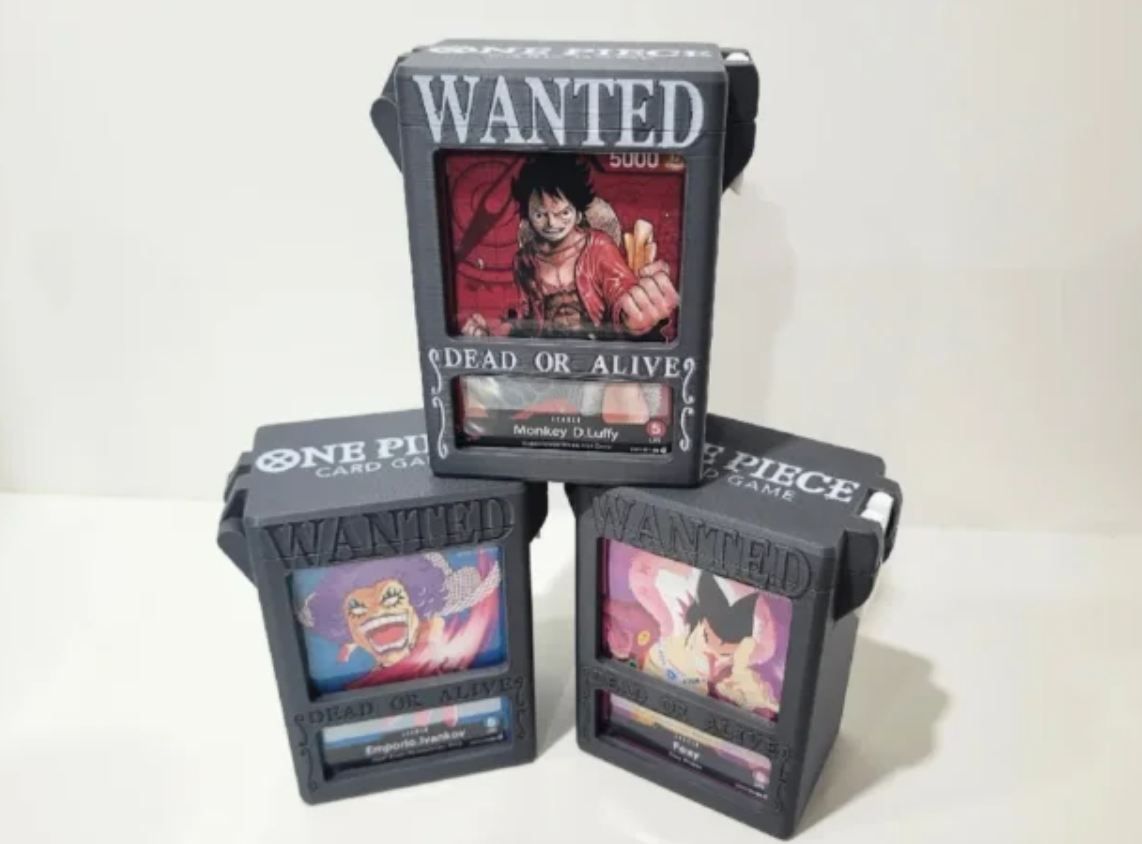 ✨DECK BOX TCG PREMIUM 3D- Magic, Pokémon,One Piece✨