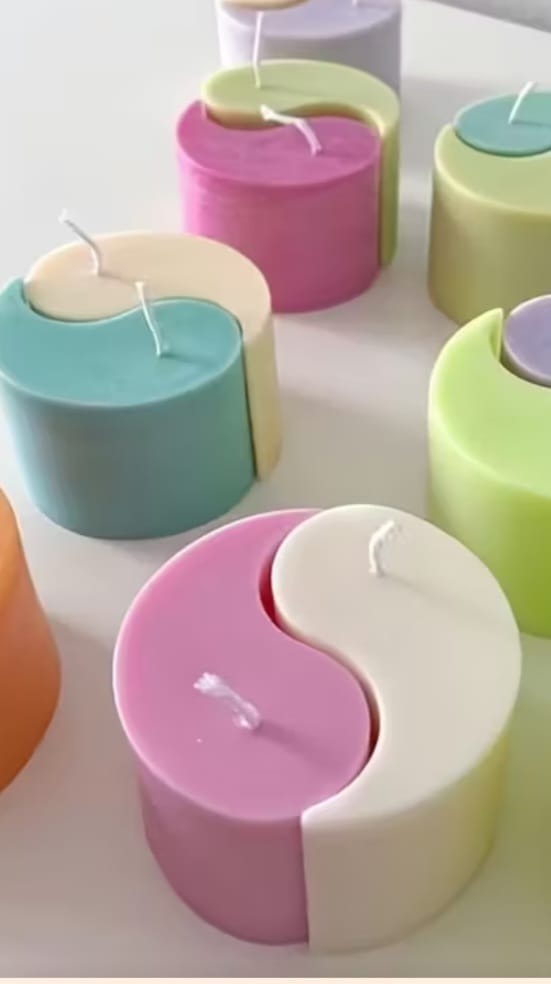 🕯️Velas Ecológicas: Diseños + Olores y tientes TOP🕯️