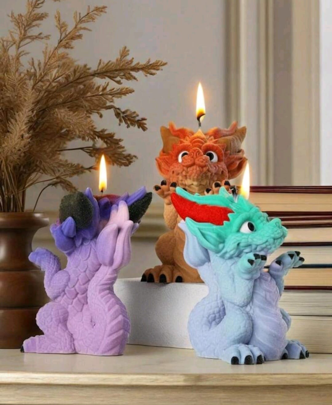 🕯️Velas Ecológicas: Diseños + Olores y tientes TOP🕯️