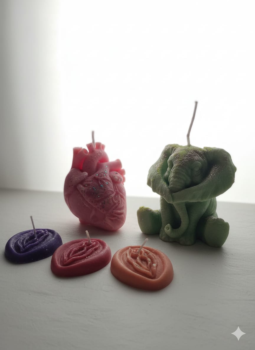 🕯️Velas Ecológicas: Diseños + Olores y tientes TOP🕯️